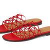 Madewell Women's Taryn Knotted Slide Himalayan Orange 10 Medium