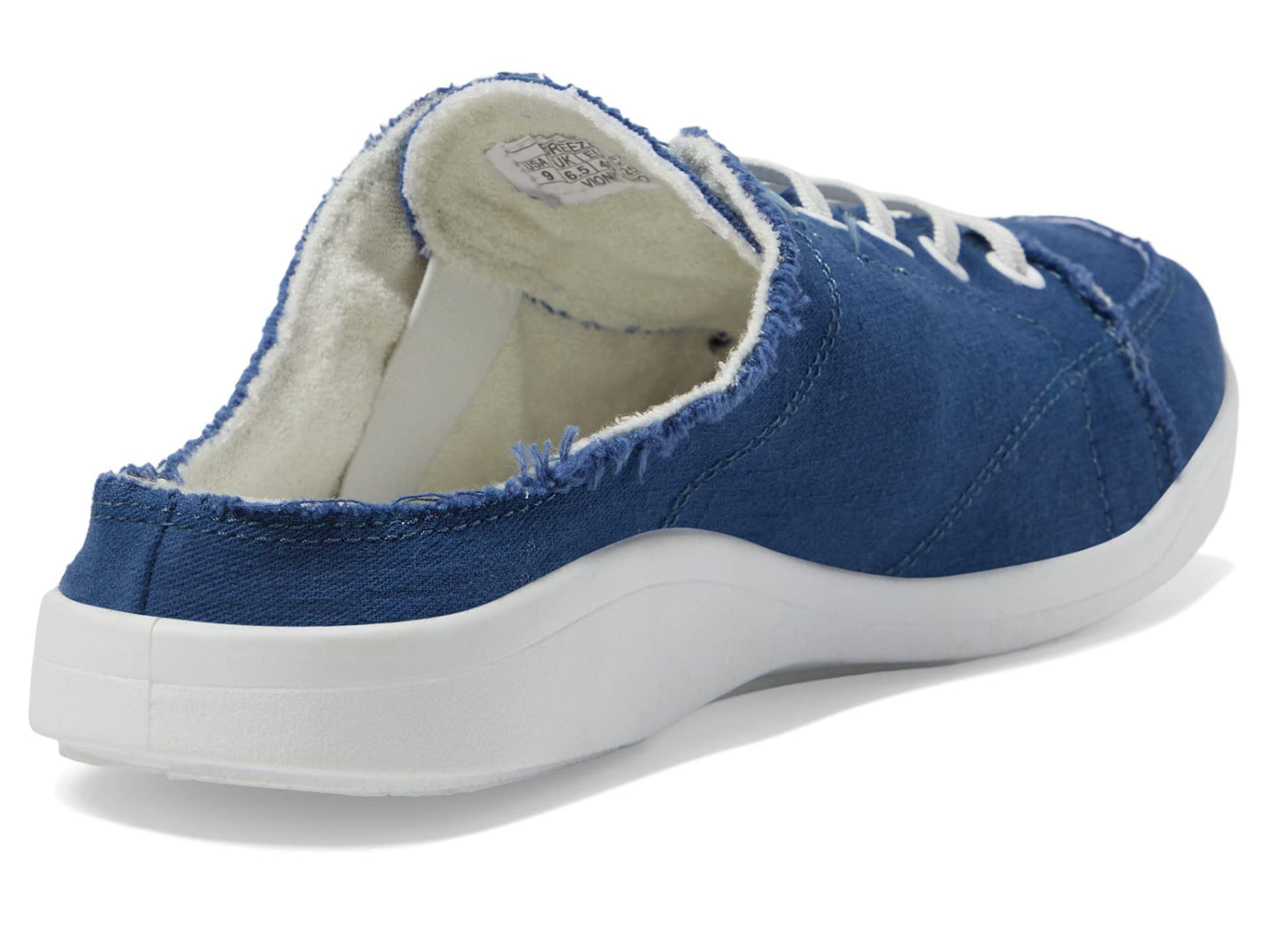 Vionic Beach Breeze Navy Blue Canvas 8 W