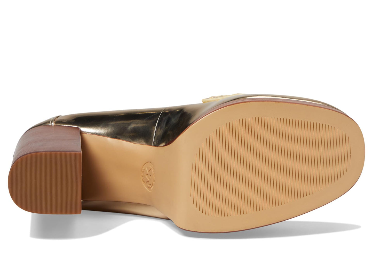 Michael Kors Eden Loafer Pump Pale Gold 7 M