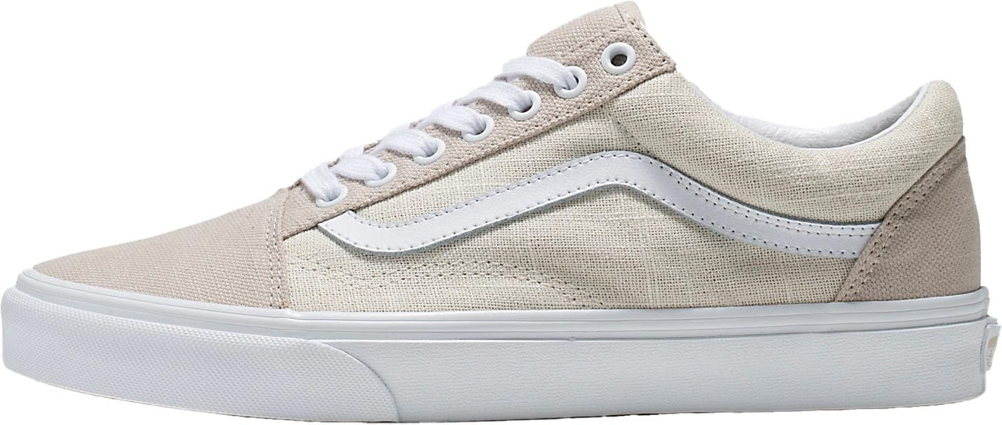 Vans - Unisex Old Skool Shoes, Color Natural, Size: 5 M US Mens / 6.5 M US Womens