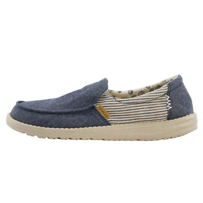 Hey Dude Women's Wendy Sox Shoes - Multiple Colors (10, Blue Barbados, Numeric_10)