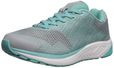 Propét Women's One Running Shoe, Grey/Mint, 12 M US