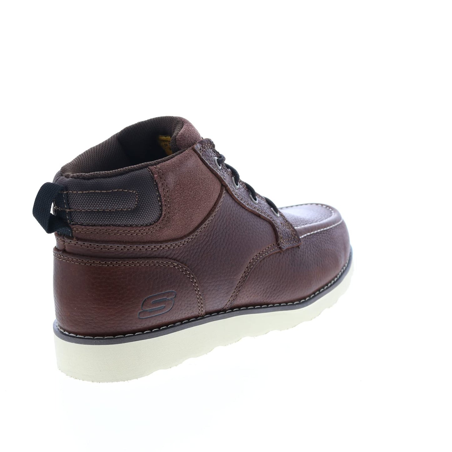 Skechers Men's Work Relaxed Fit®: Kadmiel Utility Boot, Dark Brown, 10