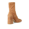 Stuart Weitzman Flareblock 85 Stretch Bootie Tan 5.5 B
