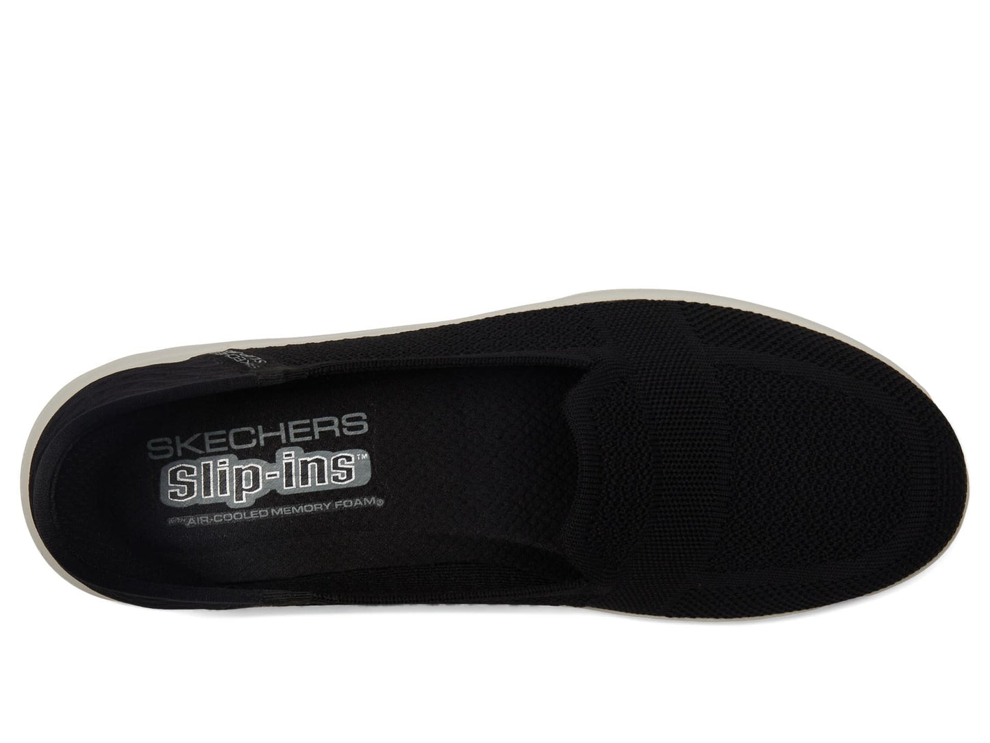 Skechers On-The-Go Flex - Serene - Slip Ins Black/White 10 B (M)