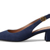 Cole Haan Women's The Go-to Slingback Pump 45 mm, Navy Blazer Suede, 9-B Us