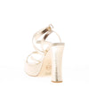 Michael Kors Paola Platform Sandal Pale Gold 8.5 M