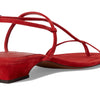 Madewell Women's Tonio Strappy Sandal, Bandana Red, 7.5 Medium