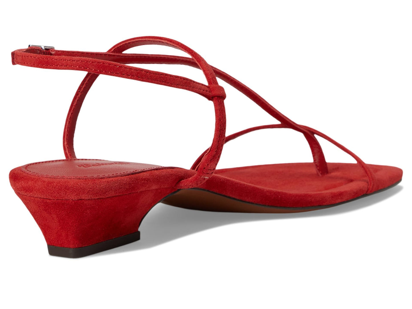 Madewell Women's Tonio Strappy Sandal, Bandana Red, 7.5 Medium