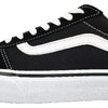 Vans Men's Ward Sneaker, Suede Canvas Black White, 7 M US