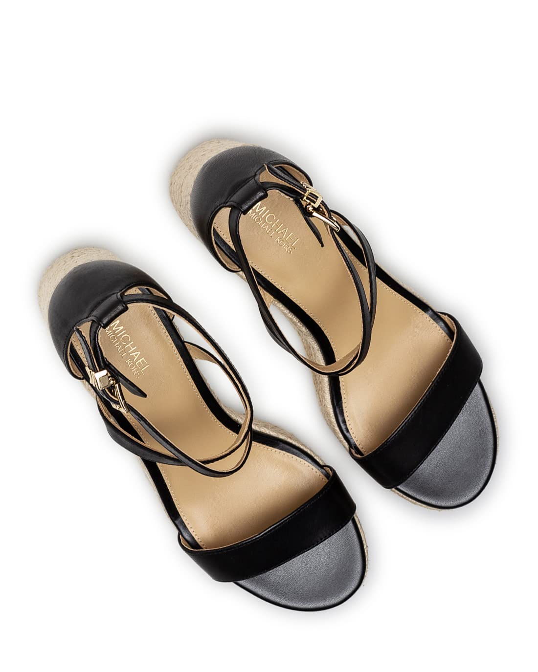 Michael Kors Serena Wedge Espadrille Black 7 M