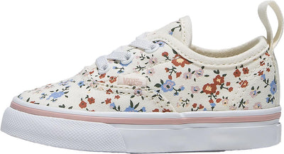 Vans - Toddlers Authentic Elastic Lace Shoes, Color Marshmallow/Multi, Size: 5 M US Toddler