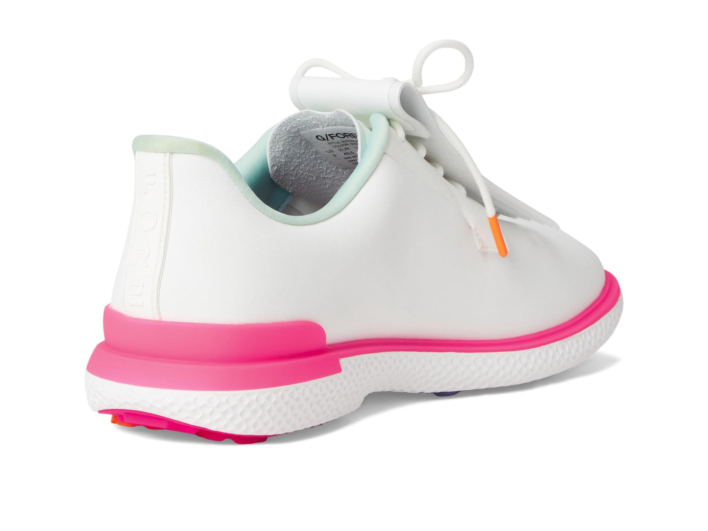 GFORE Women's Gallivan2r Golf Shoes, Snow/Multi, 8 Medium
