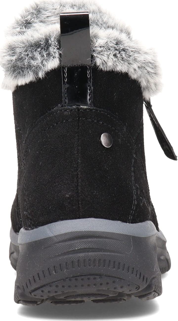 Skechers womens Zip Bootie Fashion Boot, Black, 6 US