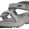 Skechers Women's 600 Spikeless Sandals Golf Shoe, Light Grey, 7 M US