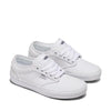 Vans Women's Atwood Shoe - Low-Top Fashion Sneakers for Work & Everyday Wear. Canvas White. 5