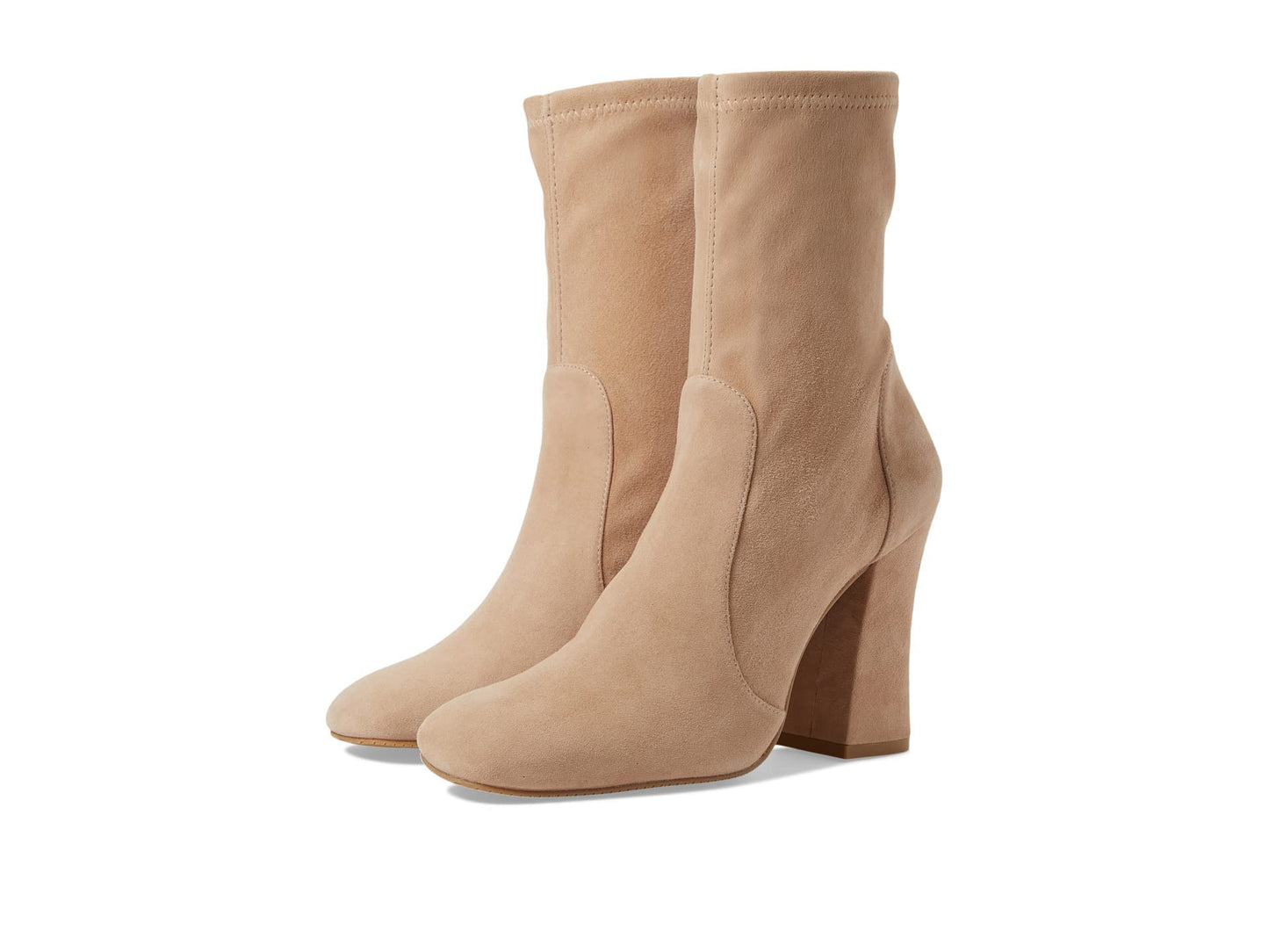 Stuart Weitzman Curveblock 100 Bootie Adobe 8.5 B