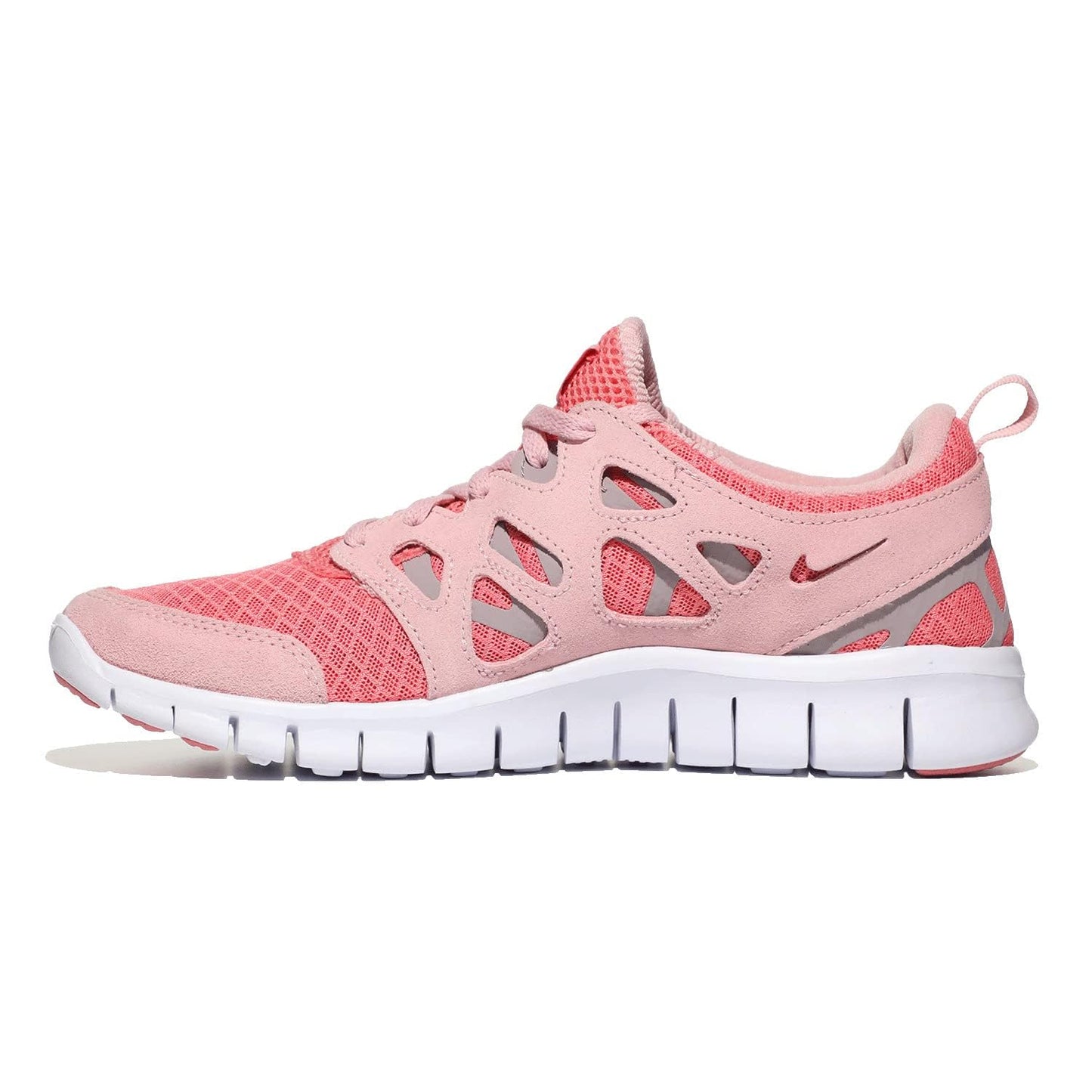 Nike Boy's Free Run 2 (Big Kid) Pink Salt/White/Pink Glaze/Light Violet Ore 7 Big Kid M