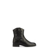 Frye Melissa Button Short 2 Boots for Women Made from Vintage Leather with Antique Silver Hardware, Leather Lining, and Leather Outsole – 7” Shaft Height, Black - 8.5M