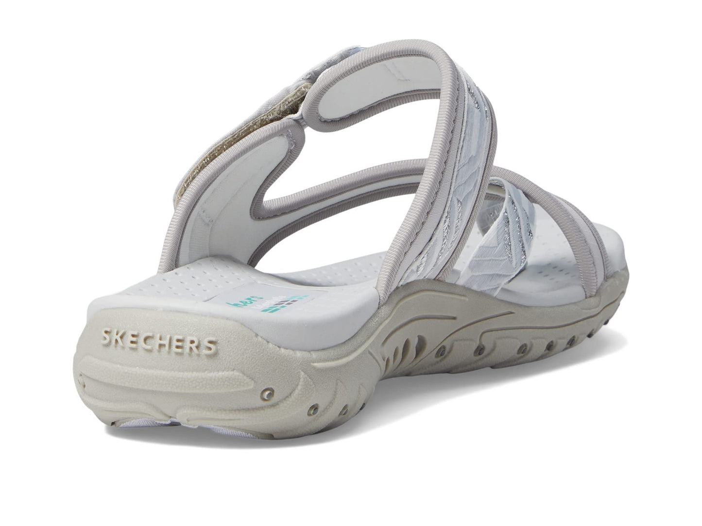 Skechers Reggae - Vibrancy Light Gray 10 B (M)