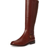 Cole Haan Women's Clover Stretch Tall Boot, Dark Cuoio Lightr, 9-B US