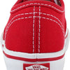 Vans Kids Unisex Authentic Shoes, Size 7, Color (RED) RED