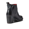 Bed|Stu Brie II - Boots for Women - Tanned Leather Upper - Padded Leather Insole - Rubber Outsole - Block Heel Black Rustic Tremolo Oxidized BFS 8 M