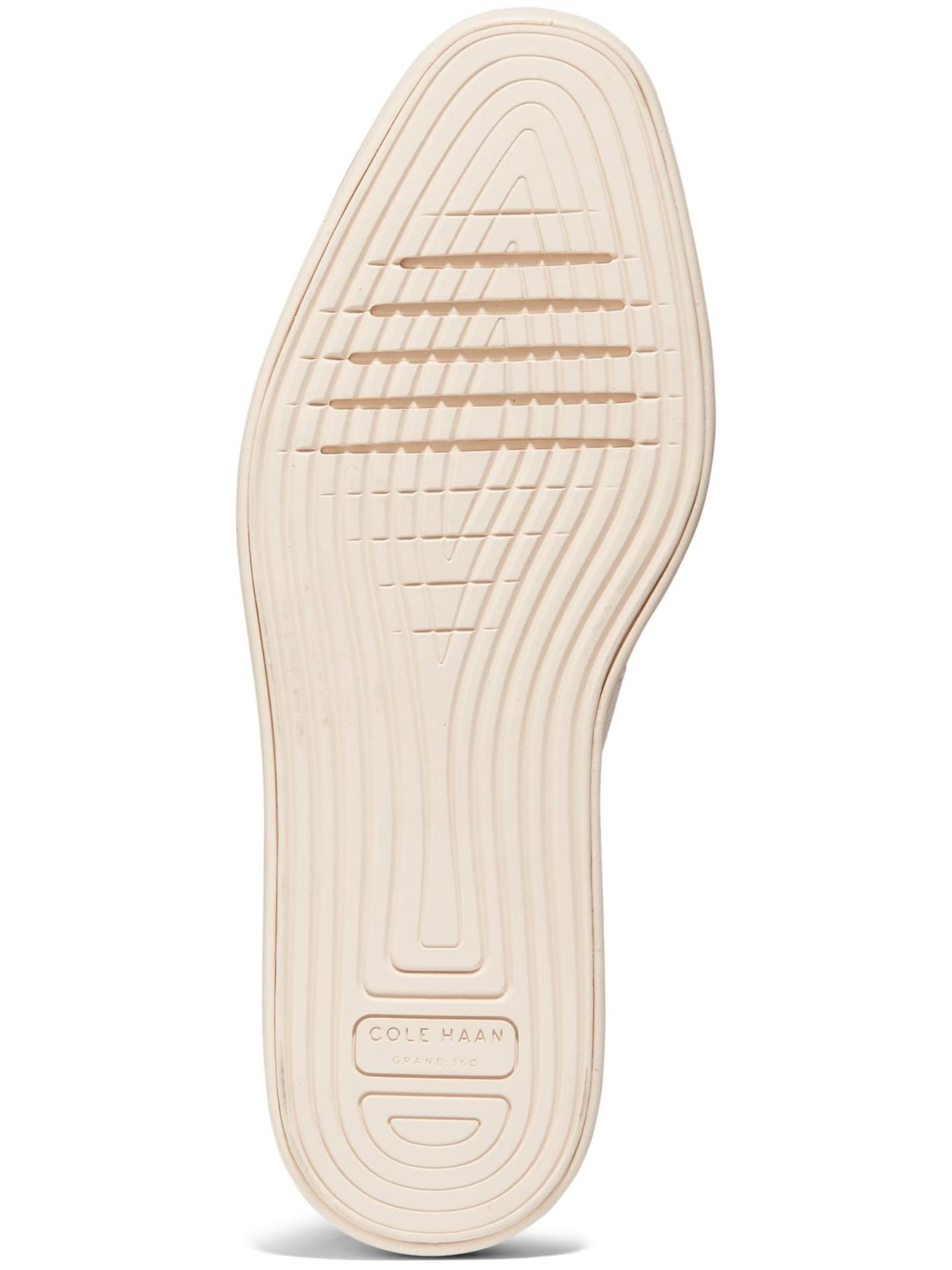 Cole Haan Womens Original Grand Platform Stitchlite Oxford Optic White/Silver Knit 7.5 B - Medium