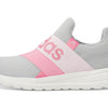adidas Girl's Lite Racer Adapt 6.0 (Little Kid/Big Kid) Grey Two/Pink Fusion/Bliss Pink 13 Little Kid M