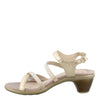 NAOT Women's Innovate Heel Radiant Gold Lthr/Gold w/Gold Rivets 9-9.5 N-M US