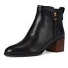 Cole Haan Womens Haisley Ankle Bootie, Black Leather, 10 Medium