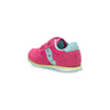 Saucony Unisex-child Baby Jazz Hook & Loop , PINK/TURQ/LIME, 10 M