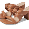 Stuart Weitzman Playa 75 Knot Block Slide Tan 8.5 B