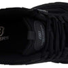 Skechers Men's Stamina-Nuovo lace up Sneaker,Black/Black, 11.5