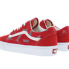 Vans Old Skool Mens Shoes Size 6.5, Color: Vans Misprint Red/White