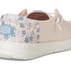 HEYDUDE Kids Womens Wendy Funk Spring Floral (Little Kid/Big Kid) Petal Pink/Multi 5 Big Kid M
