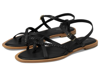 Free People Women's Sunny Days Sandal Black 8 Medium