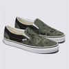 Vans - Unisex Classic Slip-On Shoes, Color Green/Multi, Size: 5.5 D(M) US Mens / 7 B(M) US Womens