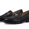 Marc Joseph New York Nancy LN - Shoes for Women - Signature Resin Bit Buckle - Arch Support - Leather Upper Black Nappa 8.5 M