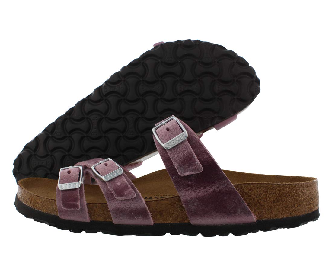 Birkenstock Women's Franca Oiled Leather Lavender Blush 40 N