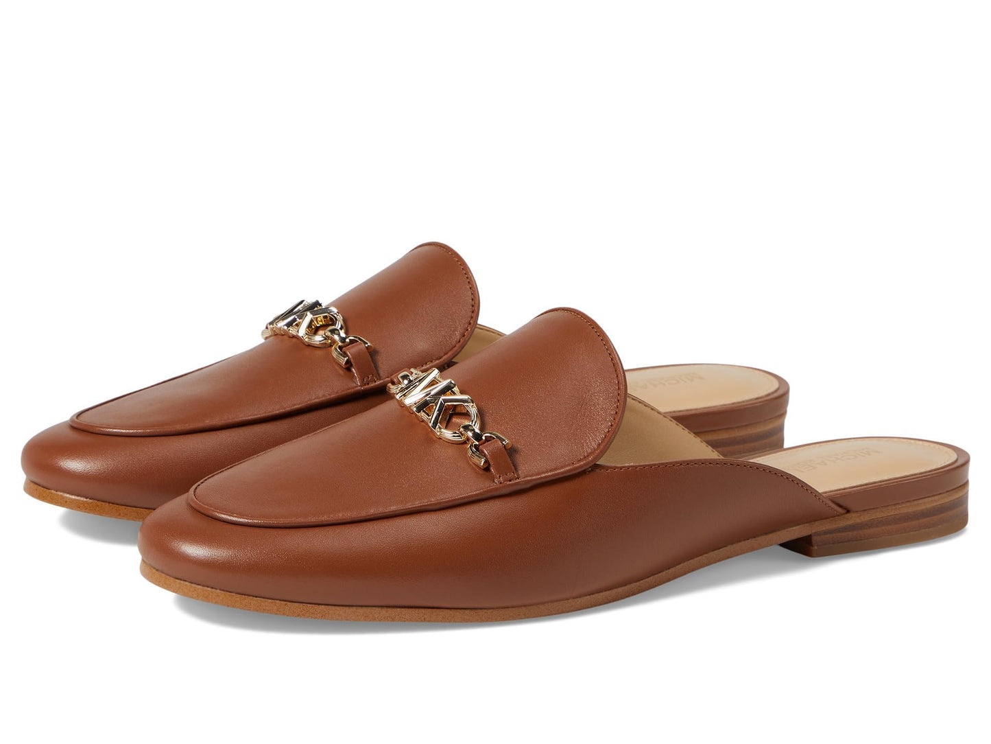 Michael Kors Tiffanie Flat Mule Luggage 8.5 M