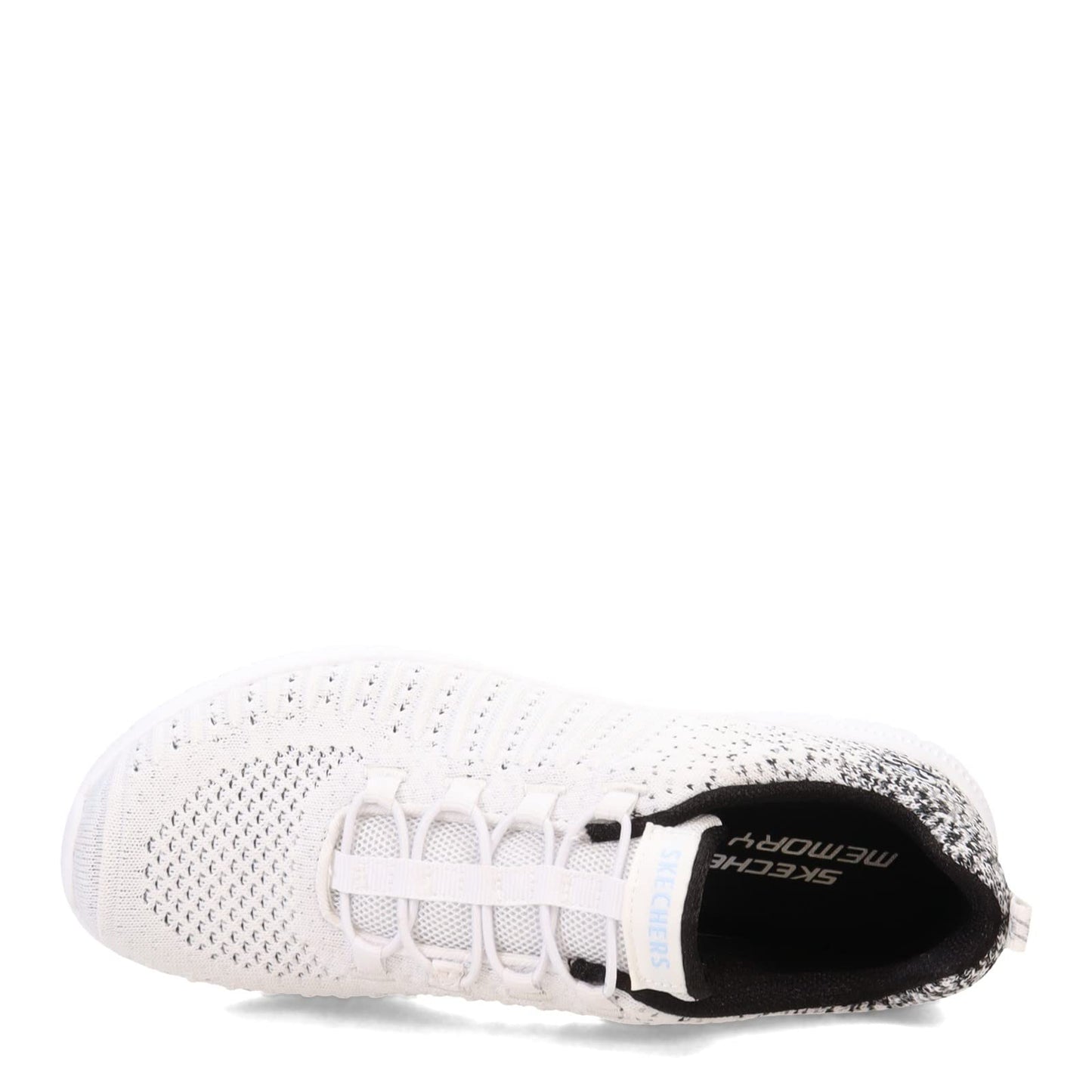 Skechers Women's Virtue, White/Black, 5.5