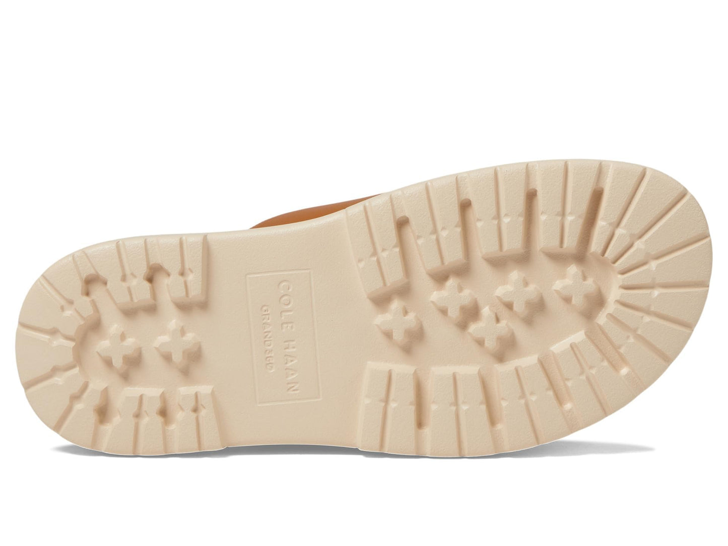 Cole Haan Fraya Slide Sandal - Sandals for Women - Leather Upper - Open Toe - Ankle Strap - Lightweight Tea Leaf Nubuck 6 B - Medium