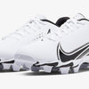 Nike Vapor Edge Shark Mens Football Cleat Cd0074-100 Size 12 White/Black