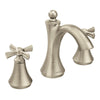Moen T4524BN Wynford Two-Handle High Arc Bathroom Faucet, Brushed Nickel