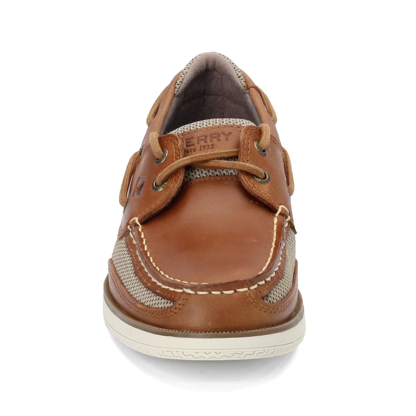 Sperry Men's Surveyor 2-Eye Boat Shoe, Sonora, 16