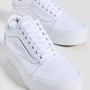 Vans Women's Old Skool Stackform Sneakers, Burro/True White, 7 Medium US