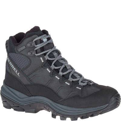 Merrell Women's Thermo Chill Mid Waterproof Snow Boot, BLACK, 7.5 Medium