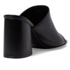 Stuart Weitzman Cayman 85 Block Slide Black 6.5 B