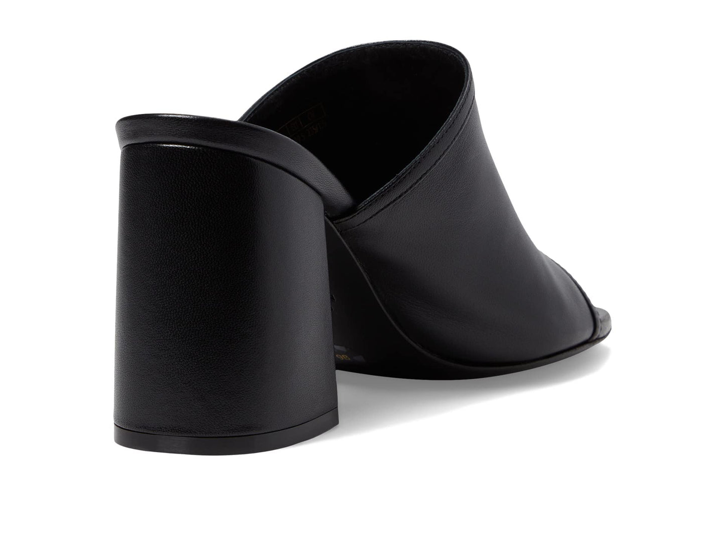 Stuart Weitzman Cayman 85 Block Slide Black 6.5 B
